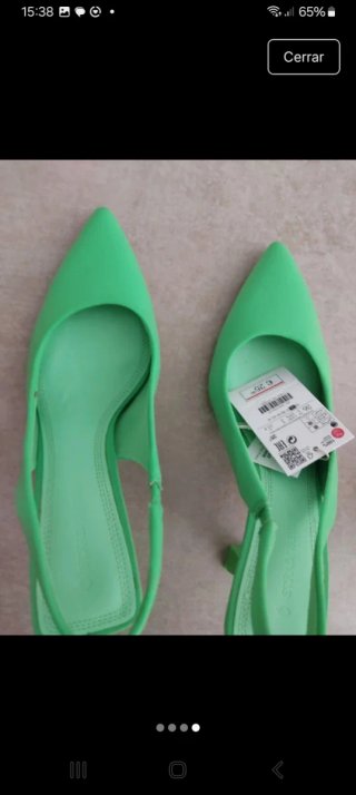 Salones verdes talla 36