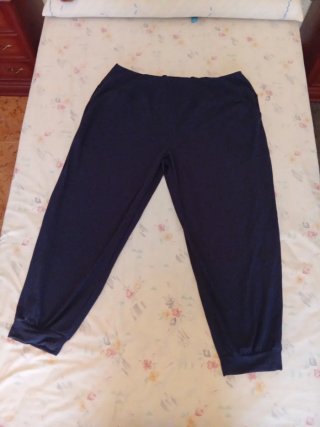 Mayas deportivas mujer talla grande azul