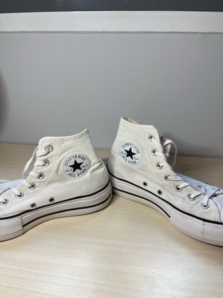 Converse Blancas Mujer Talla 37.5