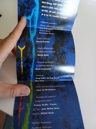 CD Jean Michel Jarre Chronologie