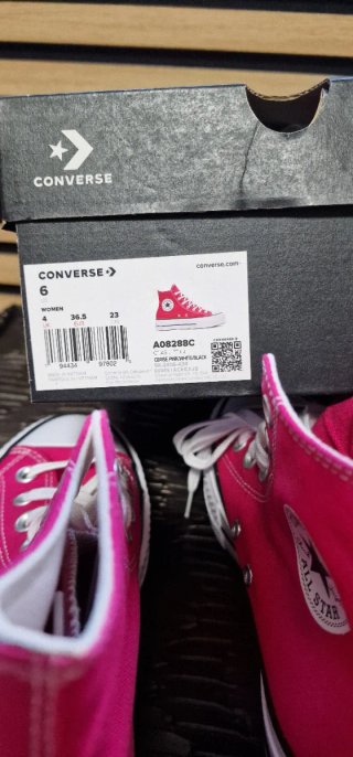 Converse Chuck Taylor plataforma rosa all star