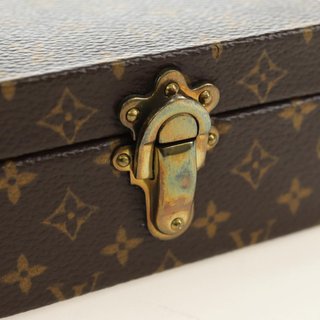 LOUIS VUITTON Monogram Jewelry case Jewelry Box