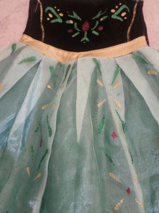 Disfraz Ana Frozen Talla 4-6 100cm