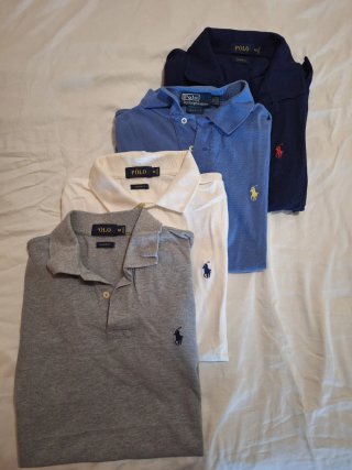 Lote 4 Polos Ralph Lauren Talla M