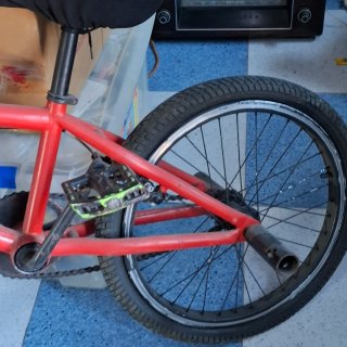 Bicicleta BMX Roja