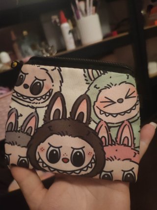 Monedero Labubu multicolor