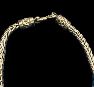 Pulsera Plata 925 Trenzada Artesanal