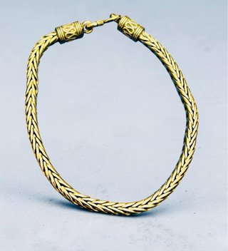 Pulsera Plata 925 Trenzada Artesanal