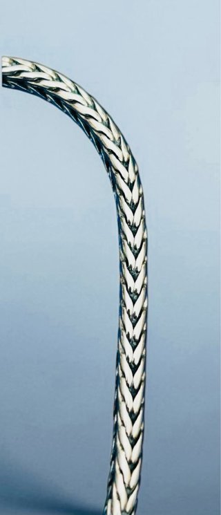 Pulsera Plata 925 Trenzada Artesanal
