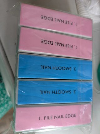 Bloque pulidor de uñas x10