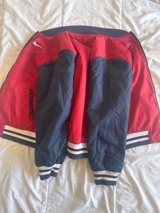 Campera Nike Reversible Roja y Azul