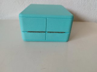 Scatola box in pelle per gioielli Tiffany & Co