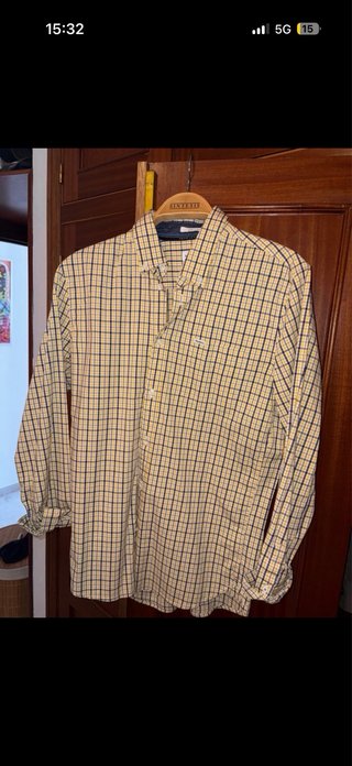 Camisa Pepe Jeans Cuadros Amarillo