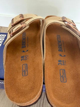 Birkenstock Arizona bege 38