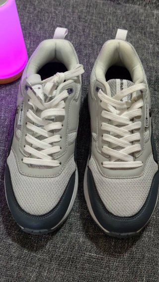 Zapatillas BK Hombre Talla 43 Gris/Azul
