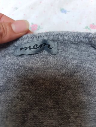 Jersey de punto gris