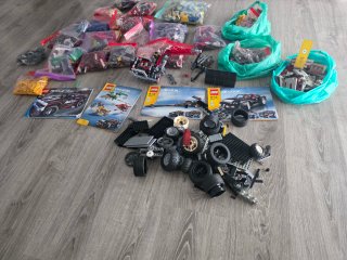 Lote LEGO Creator, Racers y piezas