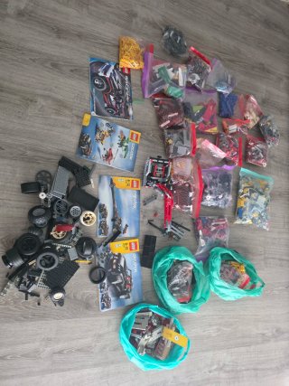 Lote LEGO Creator, Racers y piezas