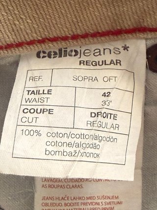 Pantalones vaqueros azules con cremalleras