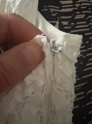 Vestido guipur blanco