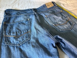 Pantalón corto Bermuda vaquera Springfield Ta W 32