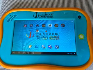 Tablet Lexibook Junior Power Touch Blu/Arancione