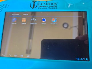 Tablet Lexibook Junior Power Touch Blu/Arancione