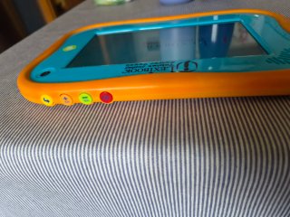Tablet Lexibook Junior Power Touch Blu/Arancione
