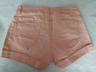Pantaloncini donna albicocca
