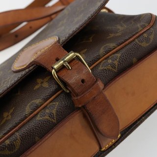 LOUIS VUITTON Monogram Cartouchiere MM Shoulder