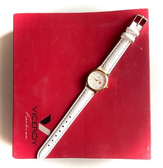 Reloj Viceroy Mujer Dorado y Blanco