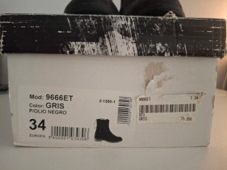 Botines Acebos niña talla 35