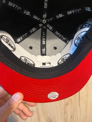 Cappello New Era 1999 World Series Nero Rosso 56,8