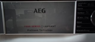 Lavadora AEG para piezas
