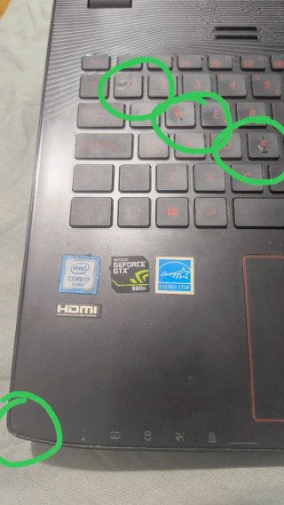 ASUS ROG GL552V Notebook