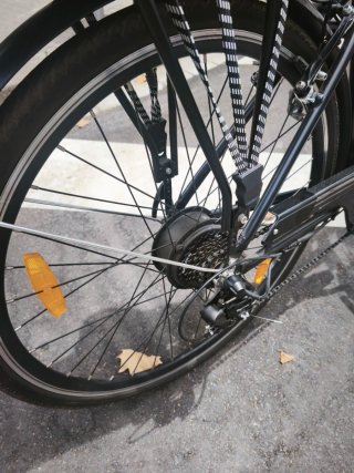 Bicicleta eléctrica Pure Free City - ¡Impecable!