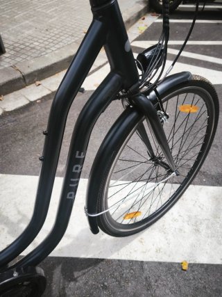 Bicicleta eléctrica Pure Free City - ¡Impecable!