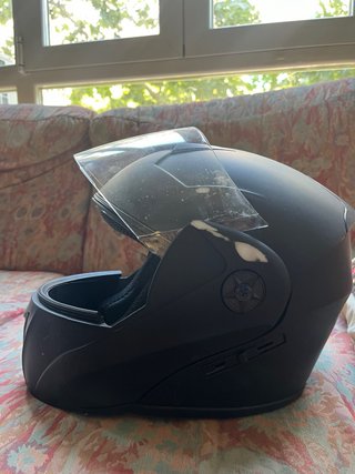 Casco de moto DAYU negro