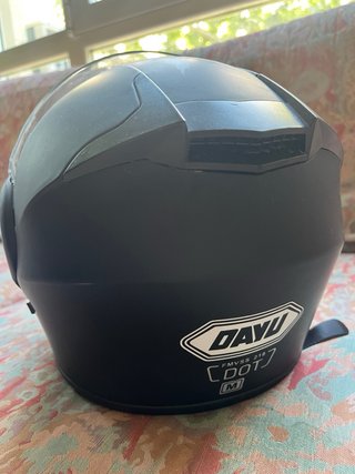 Casco de moto DAYU negro