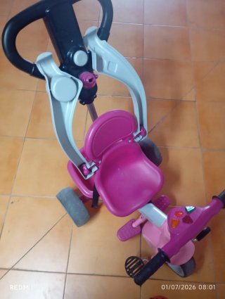 Triciclo Bebe Rosa