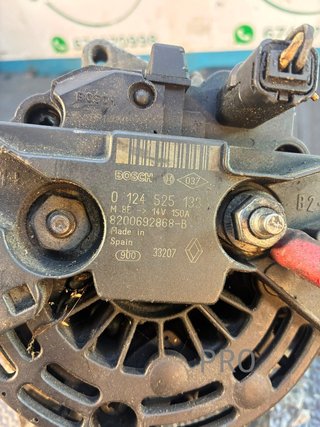 0124525133 alternador Nissan primastar 2.5dci 150cv G9U