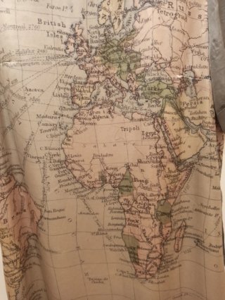 Vestido Nice Things Mapa Mundi T42