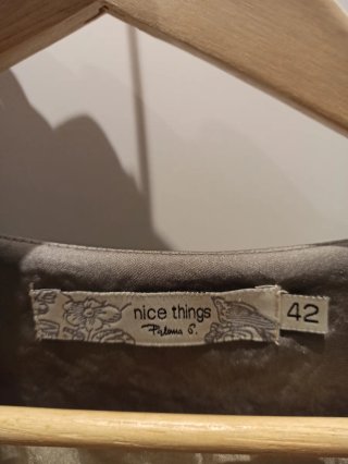 Vestido Nice Things Mapa Mundi T42