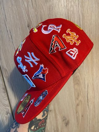 Cappello New Era Rosso MLB