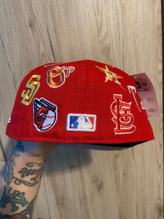 Cappello New Era Rosso MLB