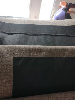 Sofá de 2 plazas gris
