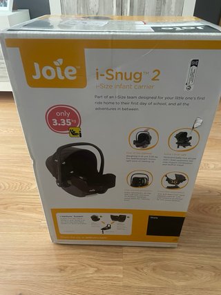 Silla de coche Joie i-Snug 2 + adaptadores Bugaboo