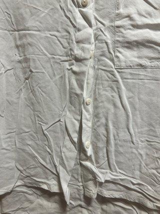 Camisa sin mangas blanca
