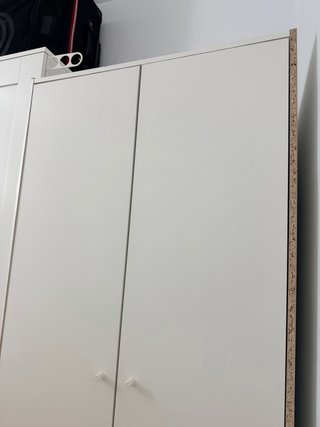 Armario IKEA KLEPPSTAD 2 puertas blanco