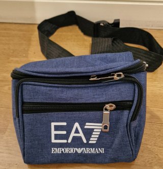 Riñonera Emporio Armani Azul